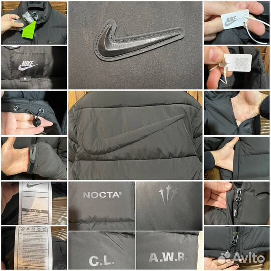 Куртка мужская зима Nike Nocta