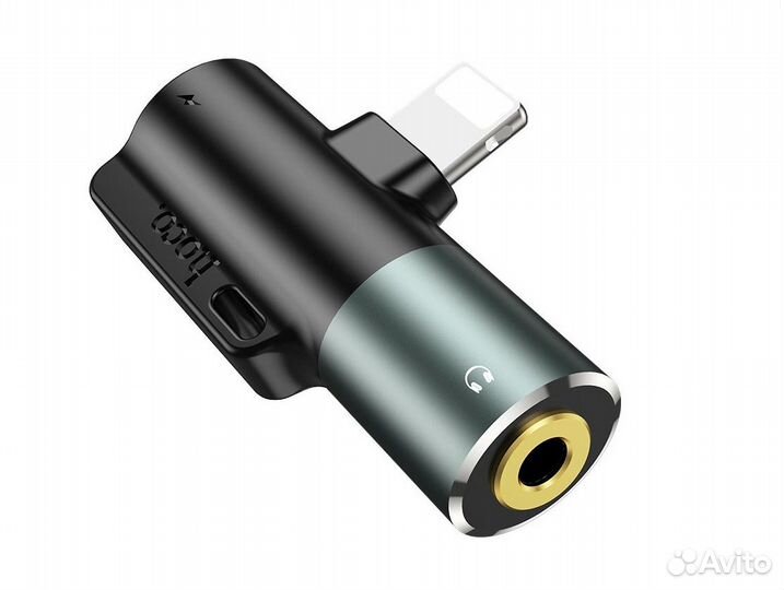 Переходник iPhone Lightning на наушники Jack 3.5