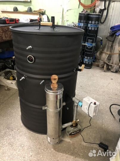 Коптилка-бочка