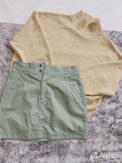 Юбка джинсовая