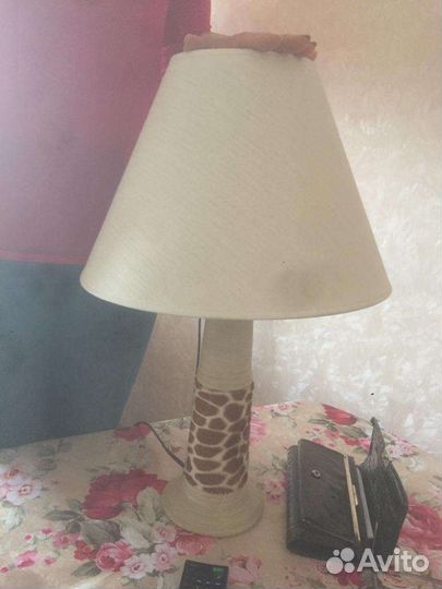 Лампа настольная, прикроватная керамика