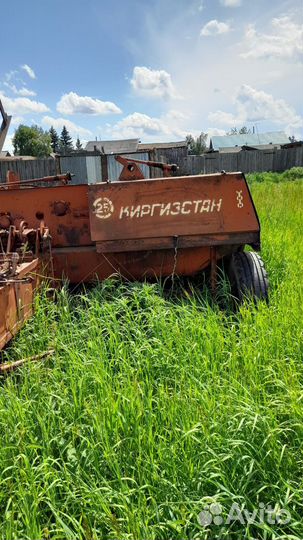 Пресс-подборщик Киргизстан ПС-1.6, 1983