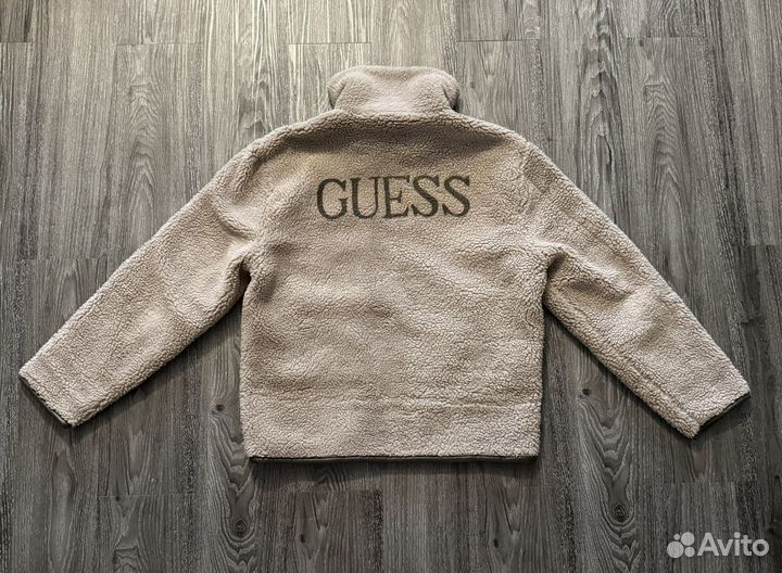 Двусторонняя дубленка Guess оригинал