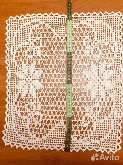 Вязанные салфетки крючком