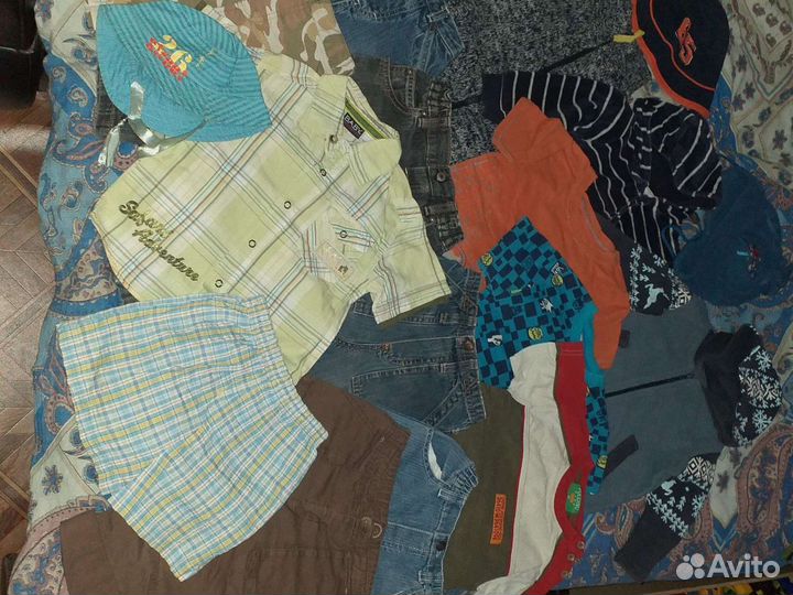 Одежда, обувь для мальчика 1-2года пакетом