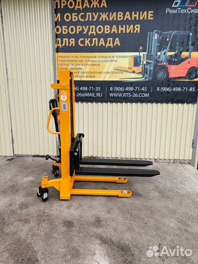 Штабелер с раздвижными вилами TOR TYC 1т на 2м