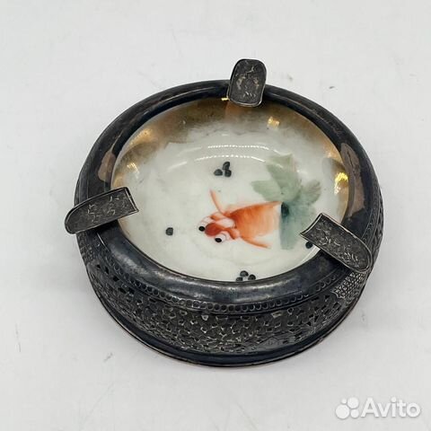 Серебряная пепельница на три сигареты, Вьетнам