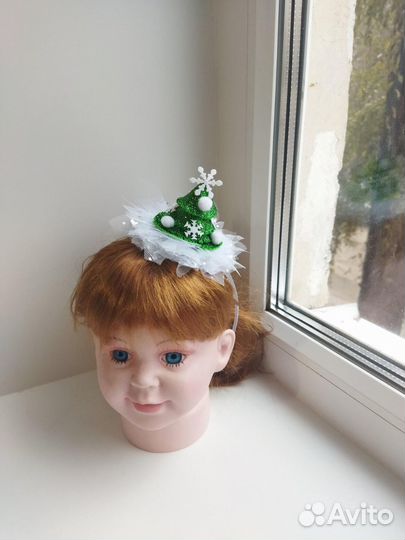 Ободок елочка