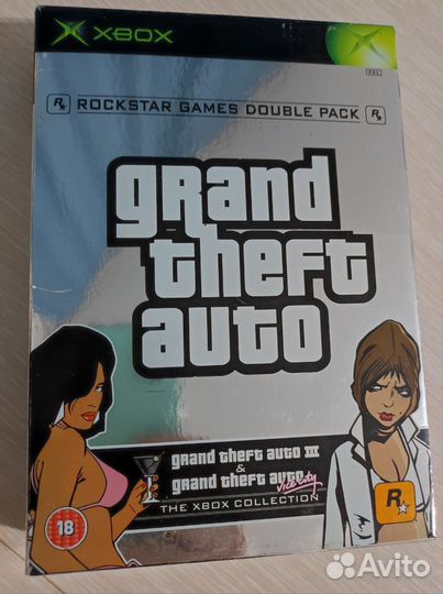 GTA double pack Xbox original Pal