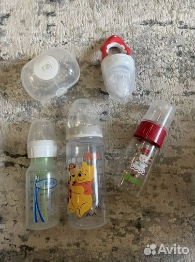 Бутылочки новые,ниблер,стирилизатор для сосок