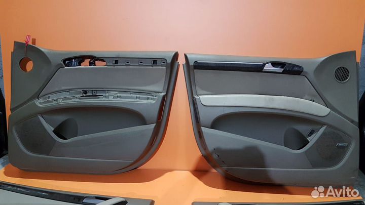 Обшивка двери на Audi Q7