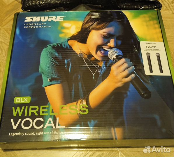 Радиомикрофон shure sm58