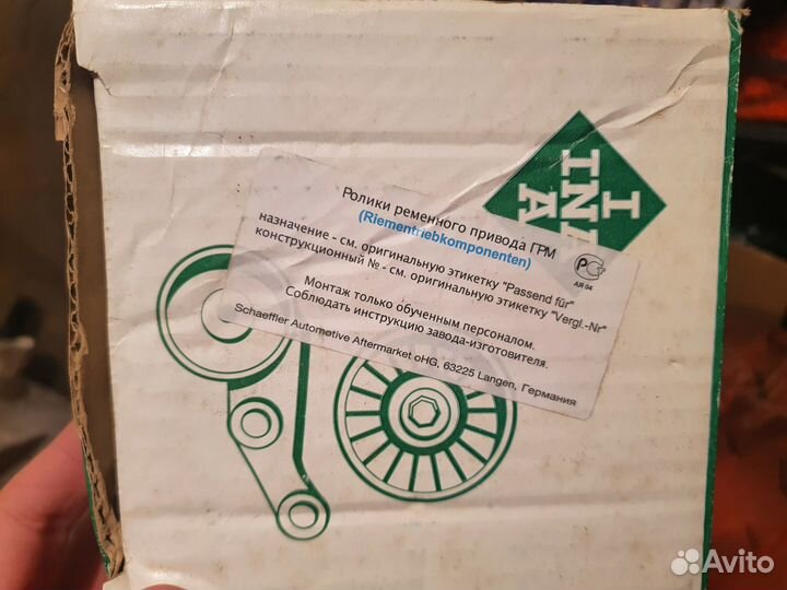 Ролик натяжной на Рено Логан INA Арт 531042710