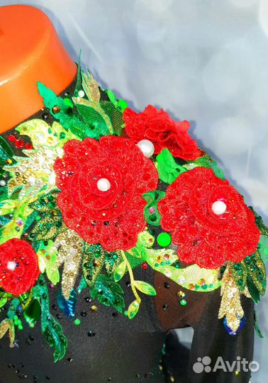 Платье для фигурного катания (115-128 см)