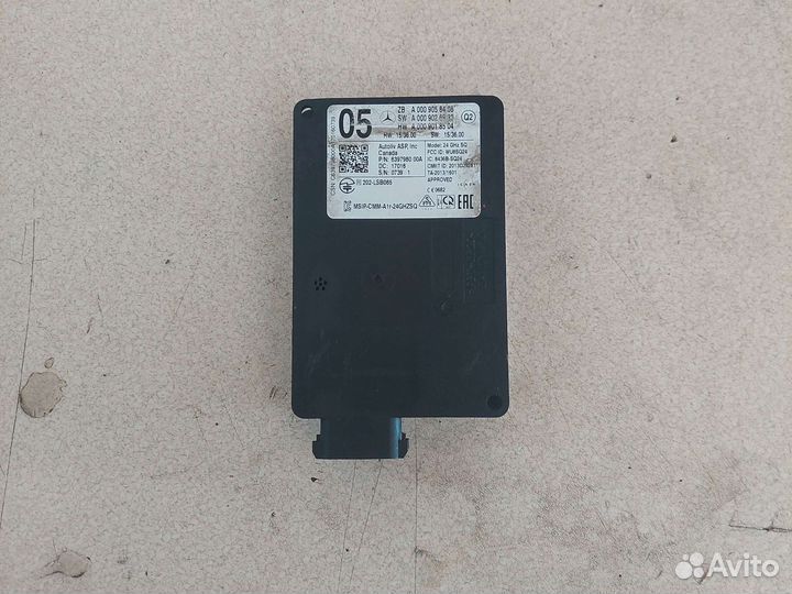 Радарный датчик mercedes w166