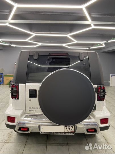 Бокс (чехол) запасного колеса на baic BJ40