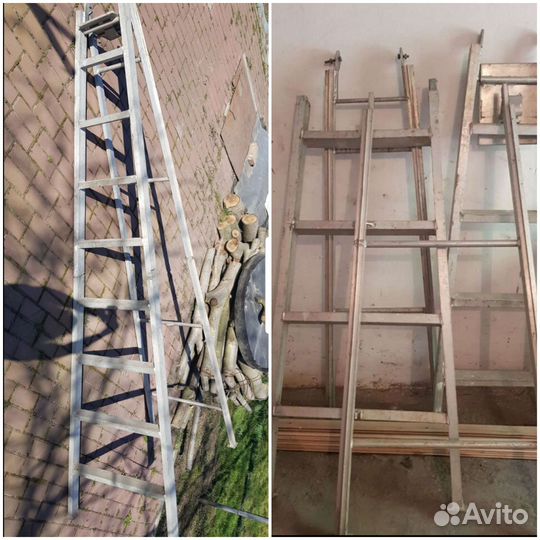 Лестница алюминиевая 3м сборная