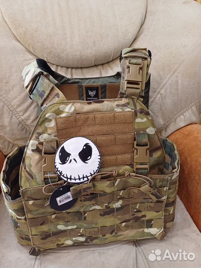 Разгрузочный жилет с плитами