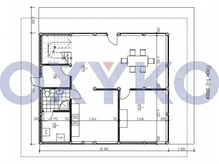 Дом 170 м² на участке 10,9 сот.