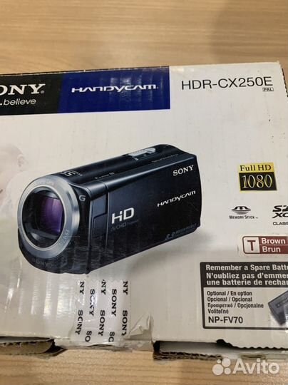 Видеокамера sony