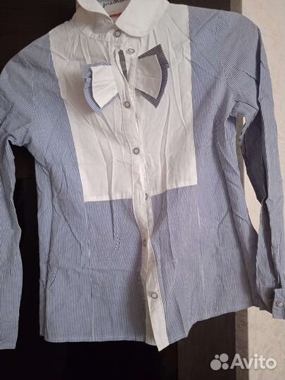 Рубашка школьная 10лет