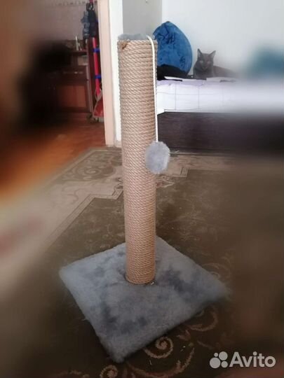 Когтеточка столбик для кошки