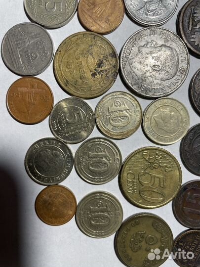 Монеты разные коллекция 35 лет