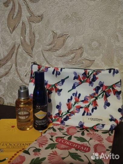 L'Occitane миндальное масло тоник косметичка набор