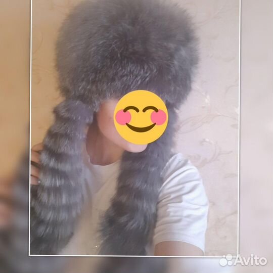 Шапка из чернобурки