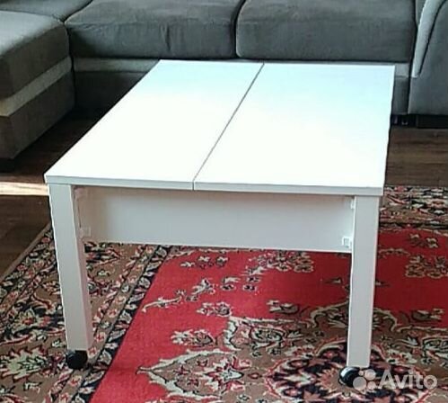 Журнальный столик на колесах, трансформер