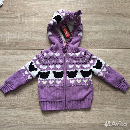 Кофта утепленная на меху Pelican - 2 (92), 4 (104)