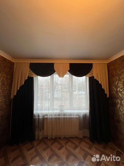 Шторы и ламбрикен в отличном состояние