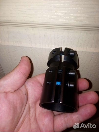 Хомут зажим руля