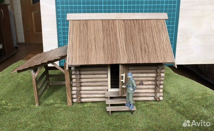 Сарай,баня. Масштаб 1/35