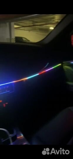 Контурная подсветка салона