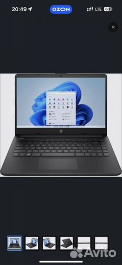 HP Laptop 14s-fq0059ur Ноутбук