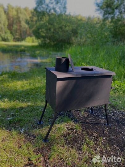 Печь буржуйка разборная