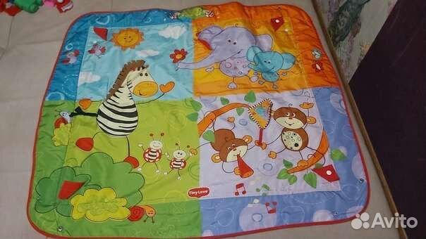 Развивающий коврик tiny love 