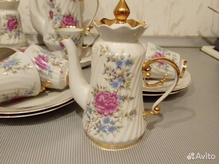 Кофейный сервиз Коростенского фарфорового завода