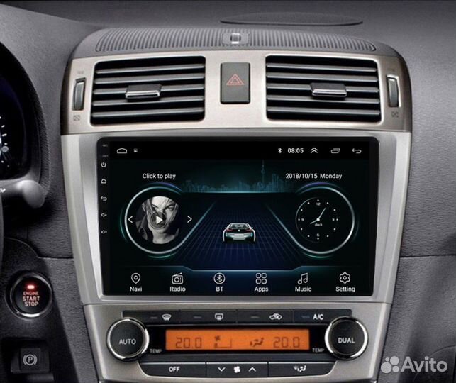 Магнитола Toyota Avensis T270