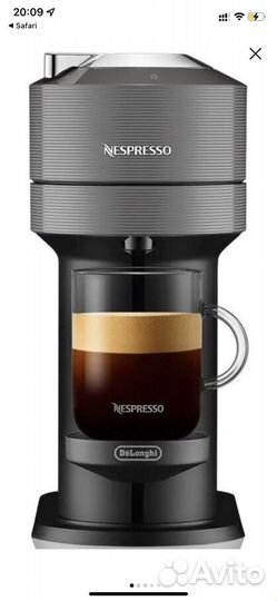 Кофемашина delonghi nespresso vertuo next