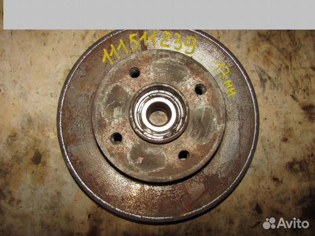 Диск тормозной задний C4 2005-2011