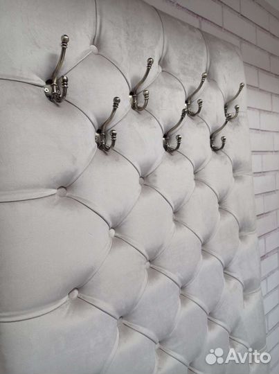 Мягкая прихожая. Прихожая в каретной стяжке