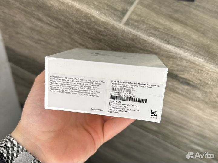 Airpods Pro With Magsafe Charging Case (новые)