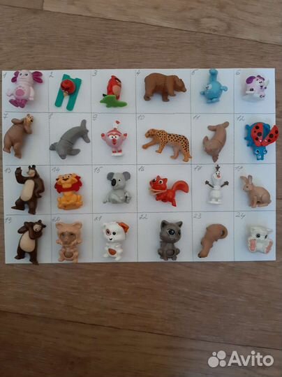 Продам игрушки из киндеров,разные