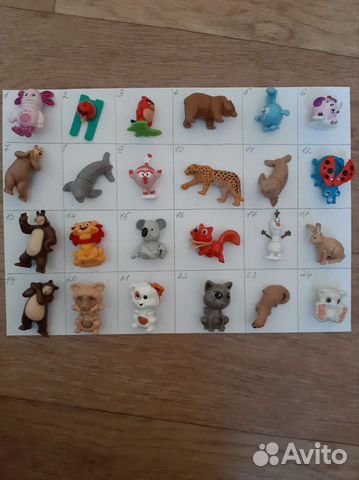 Продам игрушки из киндеров,разные