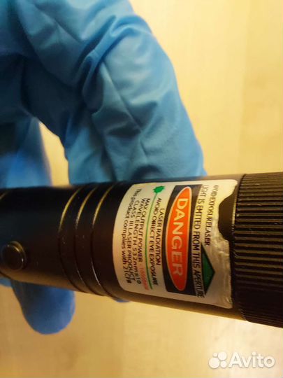 Лазерная указка. Зелёный цвет лазера