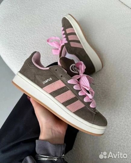 Adidas Campus 00s brown pink woman