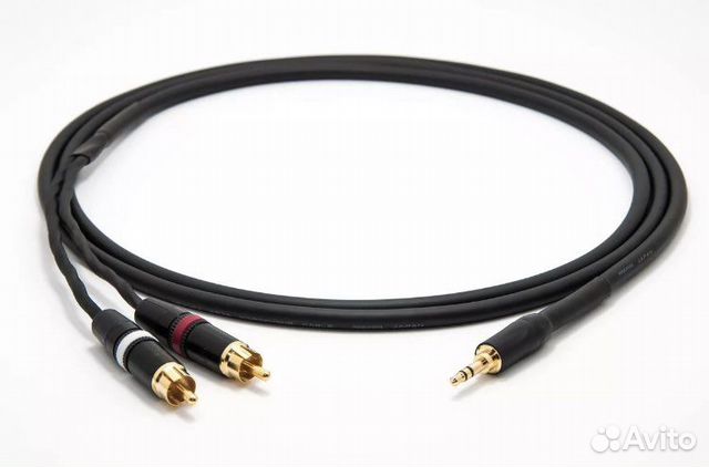 Mini Jack 3.5 - 2x RCA кабели Mogami Sommer Canare