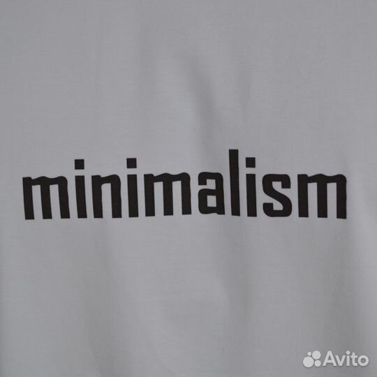 Футболка оверсайз Minimalism